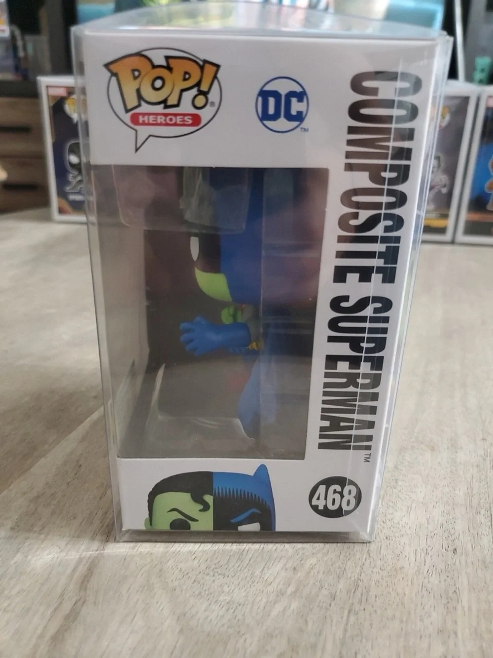 DC Funko Pop! Composite Superman in Green, Blue & Black